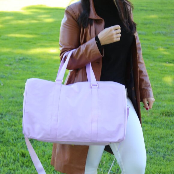 Duffle Bag, Travel Bag with Shoulder Strap - Gym Duffle Bag, Weekender Bag - Picture 15 of 15